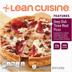 Lean Cuisine Deep Dish Three Meat Pizza