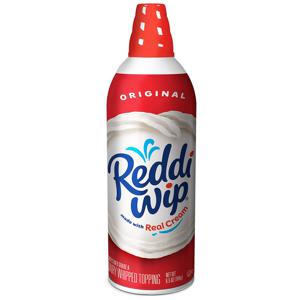 Reddi-wip Original Whipped Dairy Cream Topping Keto Friendly