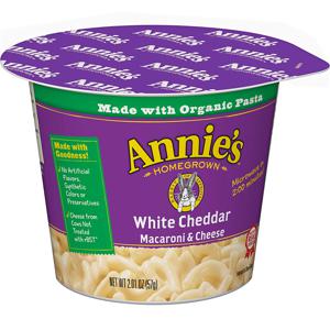 Annie's Macaroni & Cheese White Cheddar Microwaveable Cup