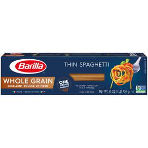 Barilla Whole Grain Thin Spaghetti 16 oz