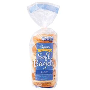 Wegmans Soft Bagels, Plain