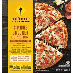 California Pizza Kitchen Crispy Thin Crust Signature Uncured Pepperoni Pizza