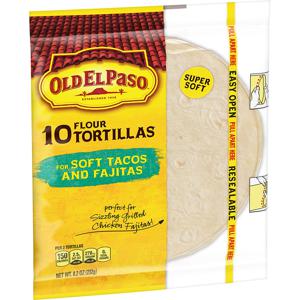 Old El Paso Flour Tortillas Soft Tacos and Fajitas