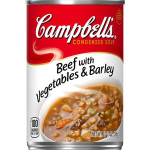 Campbell's Condensed Soup Beef with Vegetables & Barley