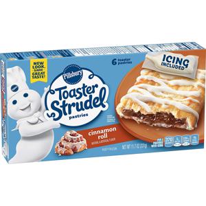 Pillsbury Toaster Strudel Cinnamon Roll with Cinnabon Cinnamon