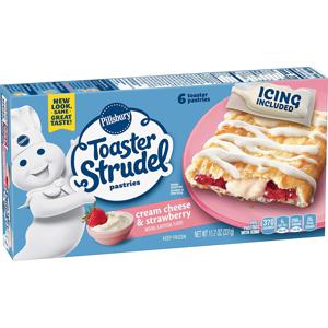 Pillsbury Toaster Strudel Cream Cheese & Strawberry