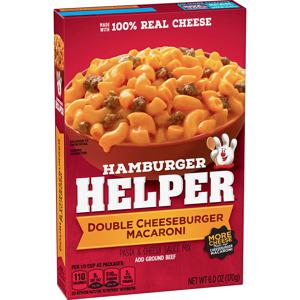 Hamburger Helper Double Cheeseburger Macaroni