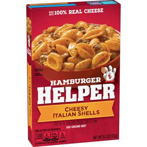 Hamburger Helper Cheesy Italian Shells