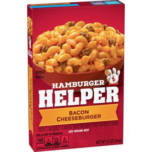 Hamburger Helper Bacon Cheeseburger