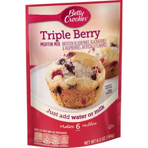 Betty Crocker Triple Berry Muffin Mix