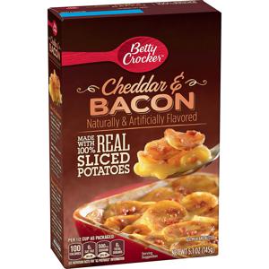 Betty Crocker Cheddar and Bacon Potatoes