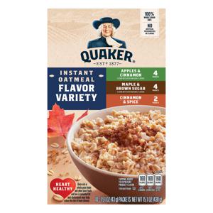 Quaker Instant Oatmeal Flavor Variety