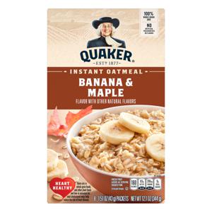 Quaker Instant Oatmeal Banana & Maple