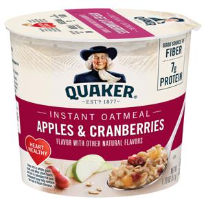 Quaker Instant Oatmeal Apples & Cranberries