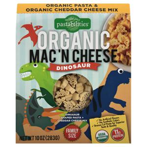 Pastabilities Mac 'N Cheese Dinosaur Organic Family Size