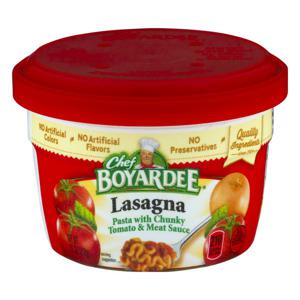 Chef Boyardee Lasagna Pasta with Chunky Tomato & Meat Sauce