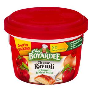 Chef Boyardee Cheese Ravioli in Tomato & Meat Sauce