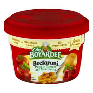 Chef Boyardee Beefaroni in Tomato & Meat Sauce