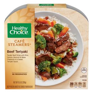 Healthy Choice Cafe Steamers Beef Teriyaki