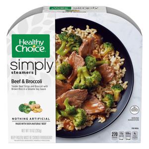 Healthy Choice Simply Steamers Beef & Broccoli