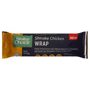 Healthy Choice Power Wrap Shitake Chicken