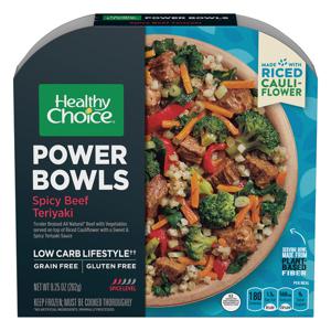 Healthy Choice Power Bowls Spicy Beef Teriyaki