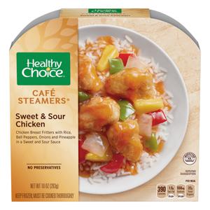 Healthy Choice Cafe Steamers Sweet & Sour Chicken