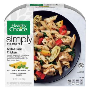 Healthy Choice Cafe Steamers Grilled Basil Chicken