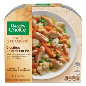 Healthy Choice Cafe Steamers Crustless Chicken Pot Pie