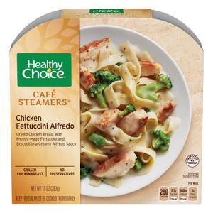 Healthy Choice Cafe Steamers Chicken Fettuccini Alfredo