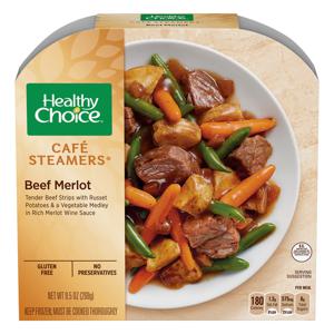 Healthy Choice Cafe Steamers Beef Merlot Gluten Free