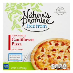 Nature's Promise Free from Vegetarian Pizza Cauliflower Margherita