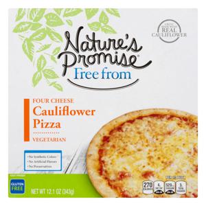 Nature's Promise Free from Vegetarian Pizza Cauliflower Four Cheese