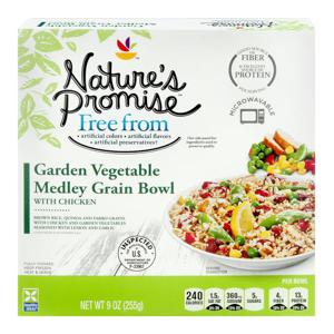 Nature's Promise Free from Garden Vegetable Medley Grain Bowl with Chicken