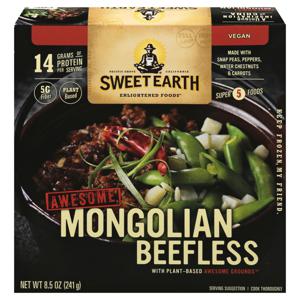 Sweet Earth Enlightened Foods Awesome Mongolian Beefless Vegan