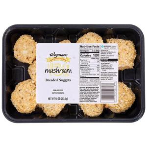 Wegmans Mushrooms, Breaded Nuggets