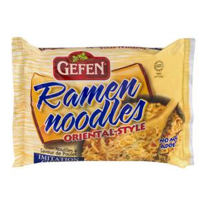 Gefen Ramen Noodles Oriental Style Chicken Flavor