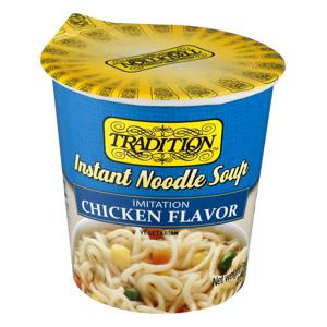 Tradition Instant Noodle Soup Imitation Chicken Flavor