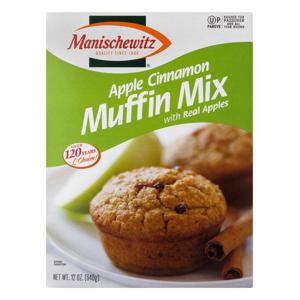 Manischewitz Muffin Mix Apple Cinnamon with Real Apples