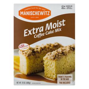 Manischewitz Extra Moist Cake Mix Coffee Pan Included