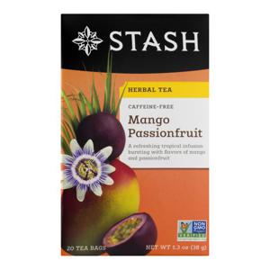 Stash Mango Passionfruit Herbal Tea Bags Caffeine Free