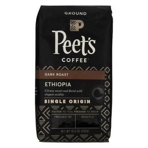 Peet's Coffee Ethiopia Dark Roast Single (Ground)