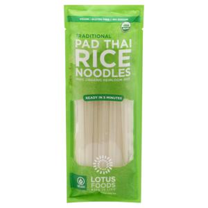 Lotus Foods Pad Thai Rice Noodles Traditional Organic