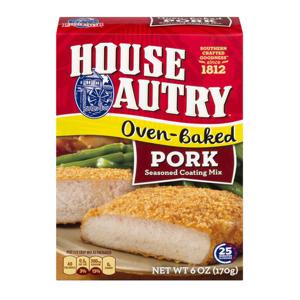 House Autry Oven-Baked Seasoned Coating Mix Pork