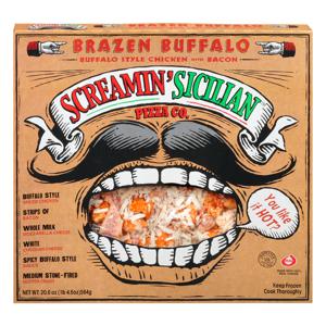 Screamin Sicilian Buffalo Chicken Bacon Pizza