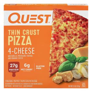 Quest Thin Crust Pizza 4 Cheese Gluten Free