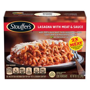 Stouffer's Lasagna with Meat & Sauce