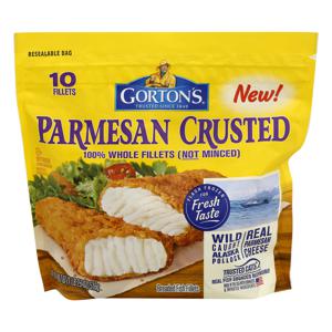 Gorton's Parmesan Crusted 100% Fish Fillets - 10 ct