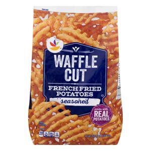 Stop & Shop French Fried Potatoes Waffle Cut Seasoned