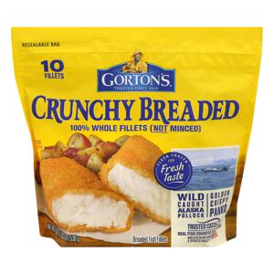 Gorton's Breaded Fish Fillets Frozen - 10 ct